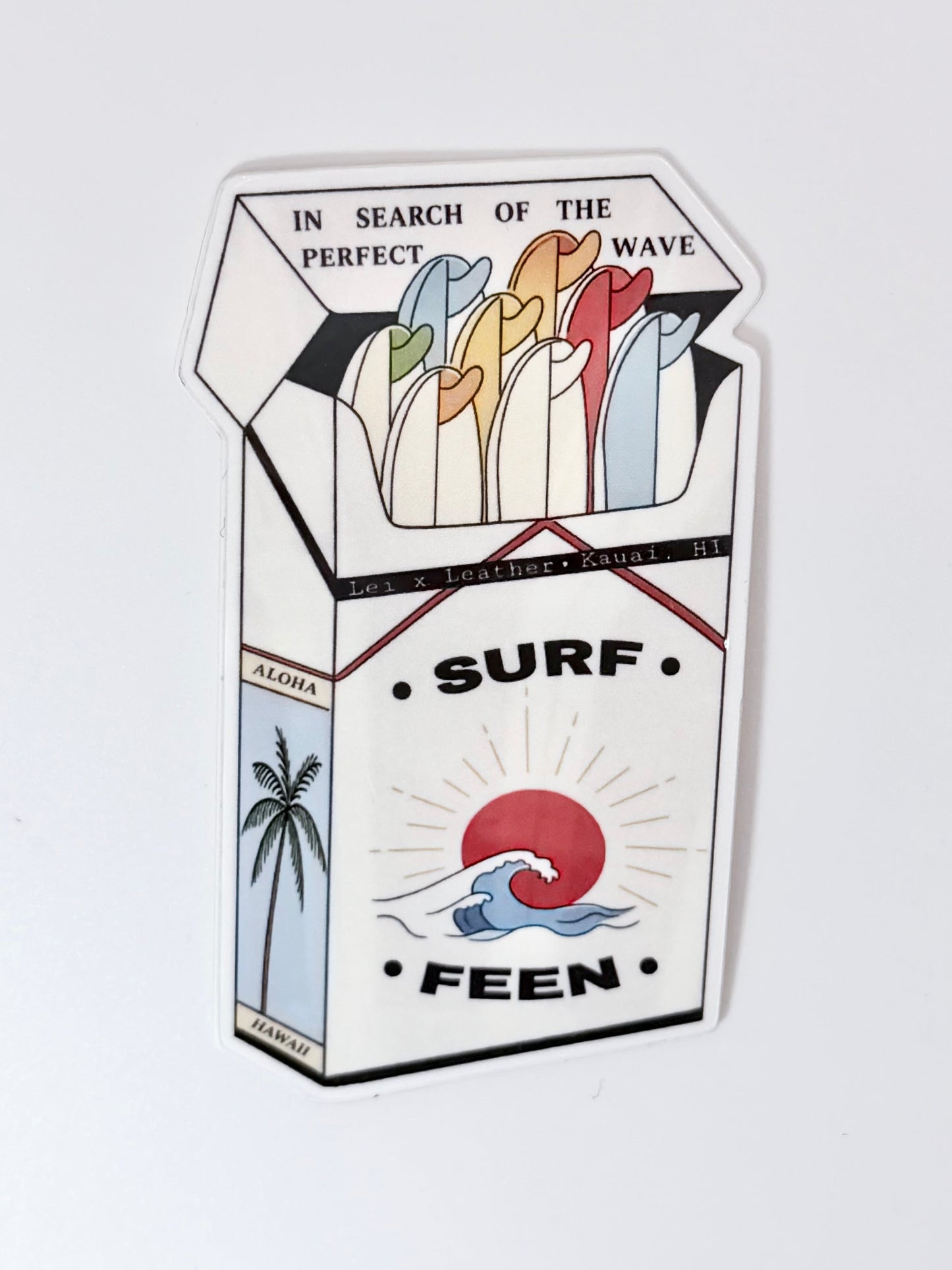 Surf Feen - Logo Sticker