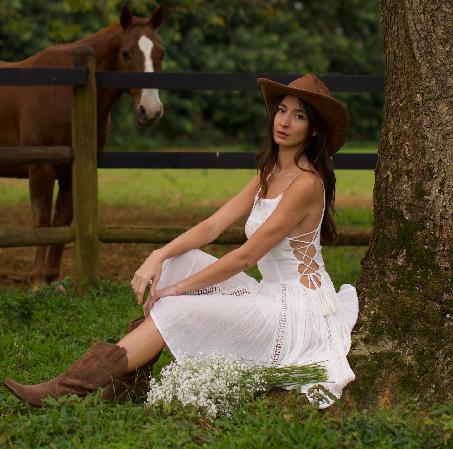 Sugar Mini Dress - White
