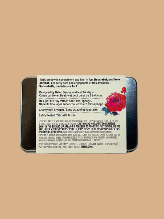 Floral - Tiny Tin