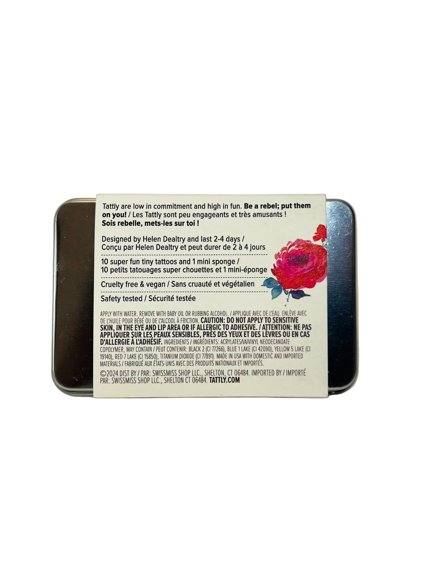 Floral - Tiny Tin