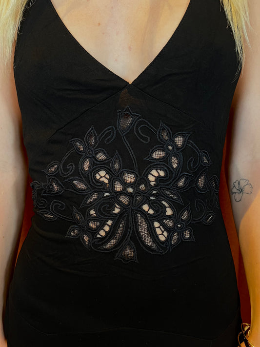 Scarlette Embroidered Mini Dress