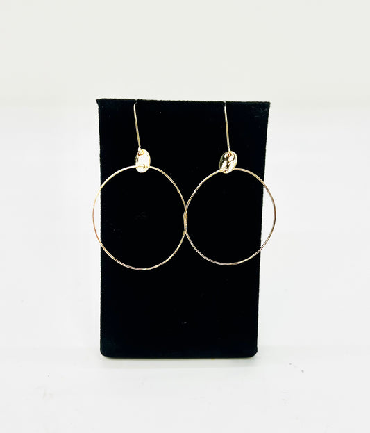 14K GF/Mix Metal - Earrings