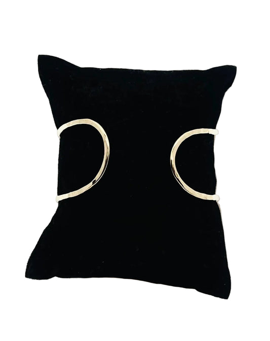 Hammered Wrap Cuff Adjustable - 14k GF