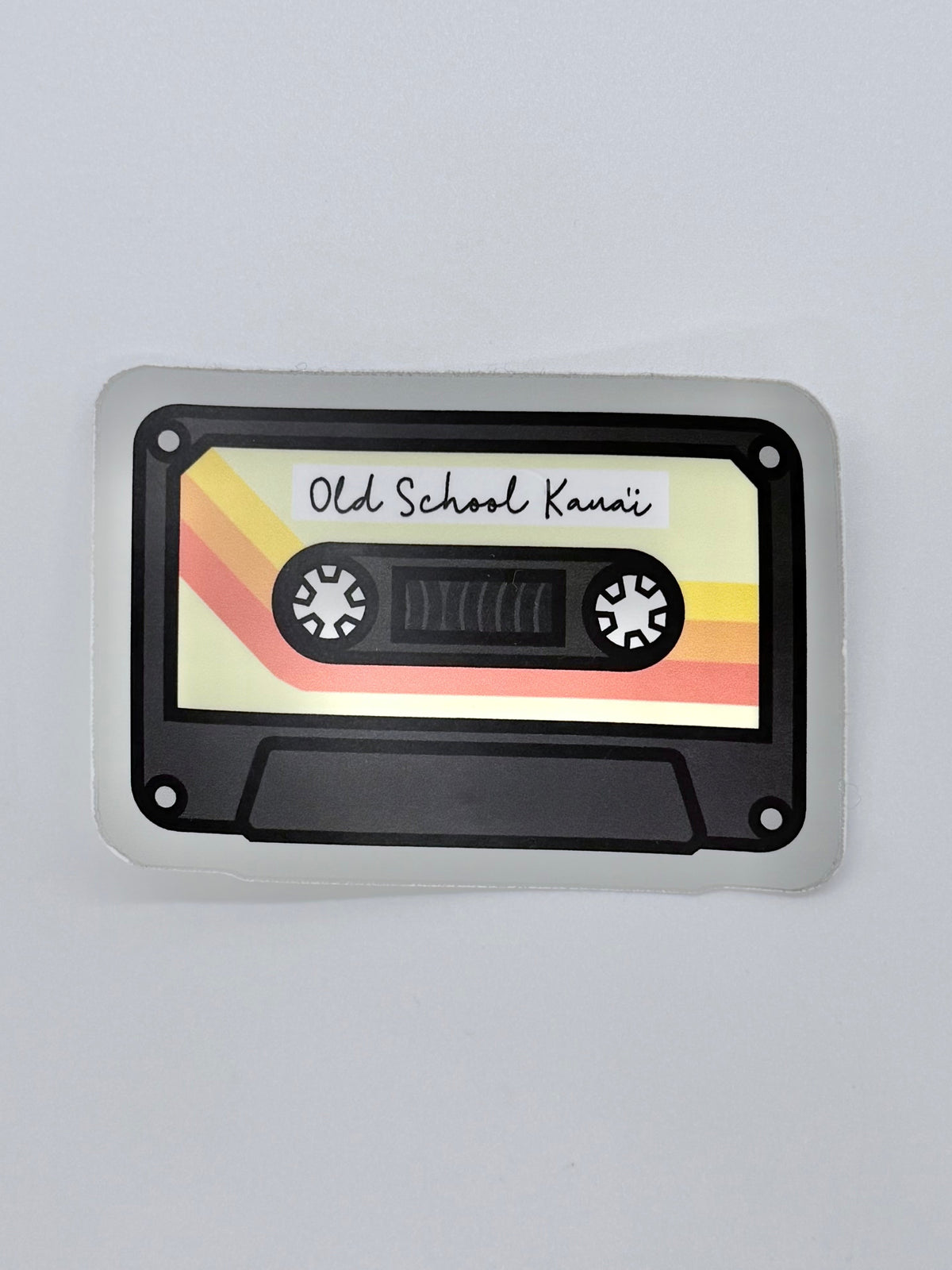 Old School Kaua’i Cassette - Sticker