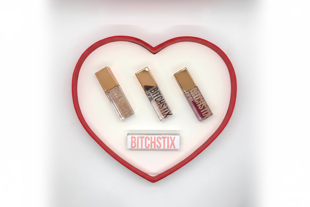 Heart box lip oils