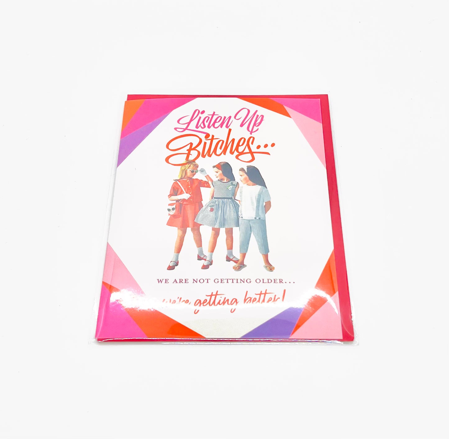 Listen Up Bitches - Card