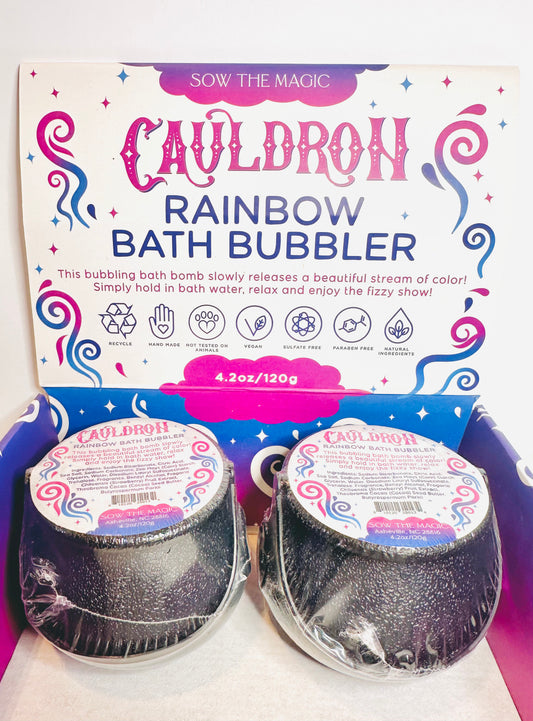 Cauldron Rainbow Bath Bubbler