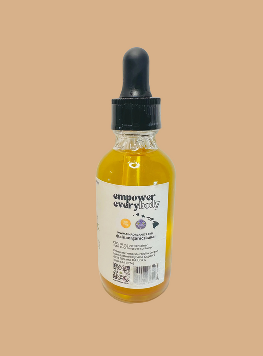 Organic Golden Body Oil - 2oz