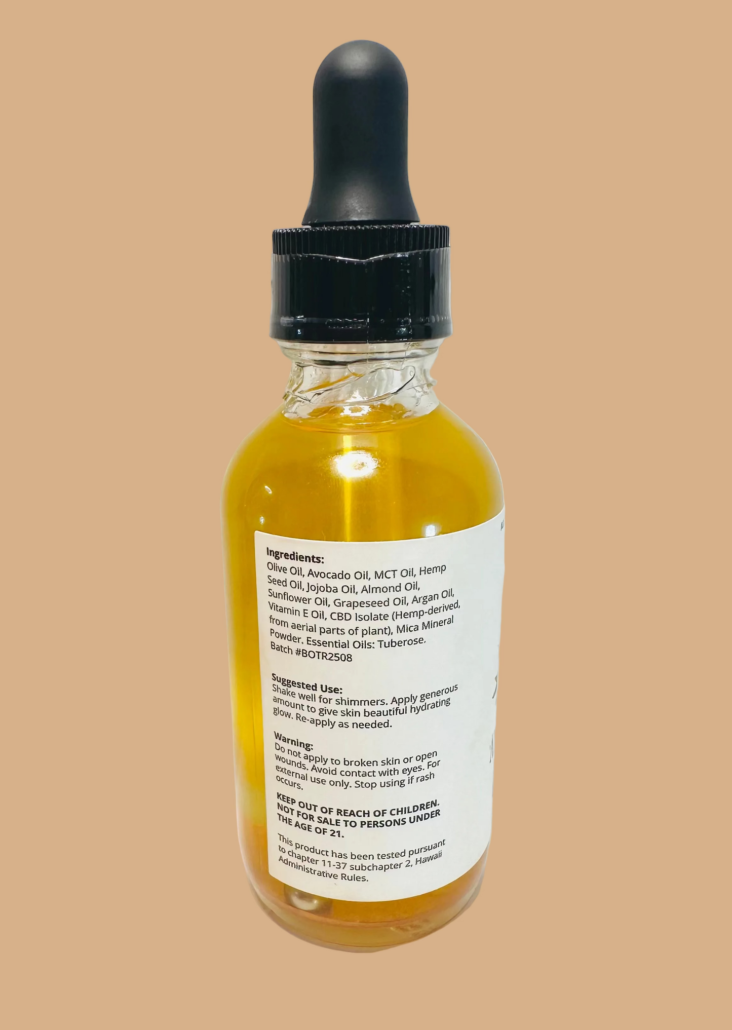 Organic Golden Body Oil - 2oz