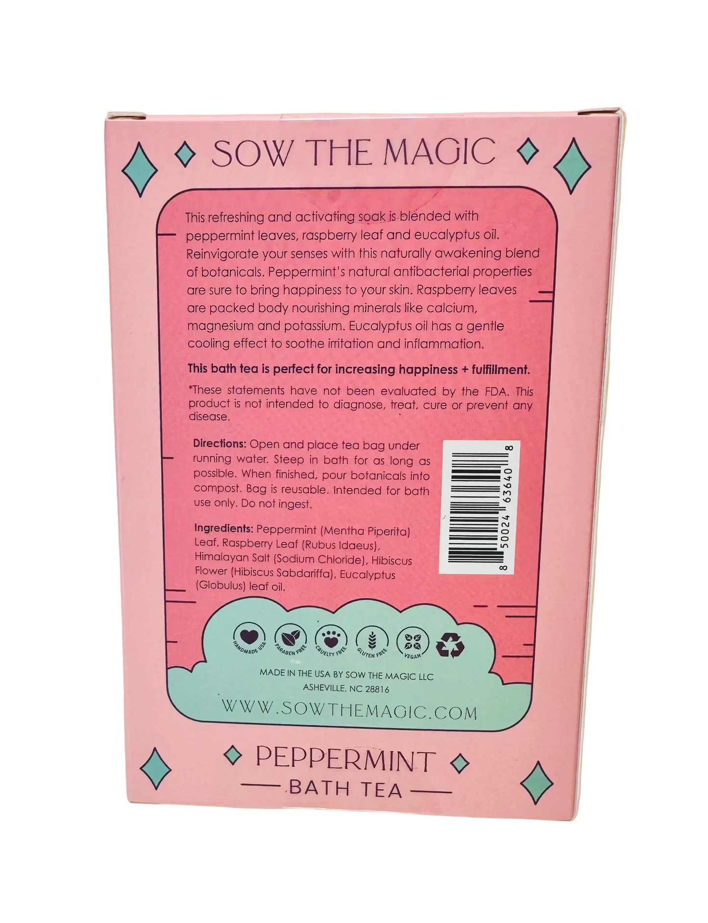 Tarot Box - Botanical Bath Tea