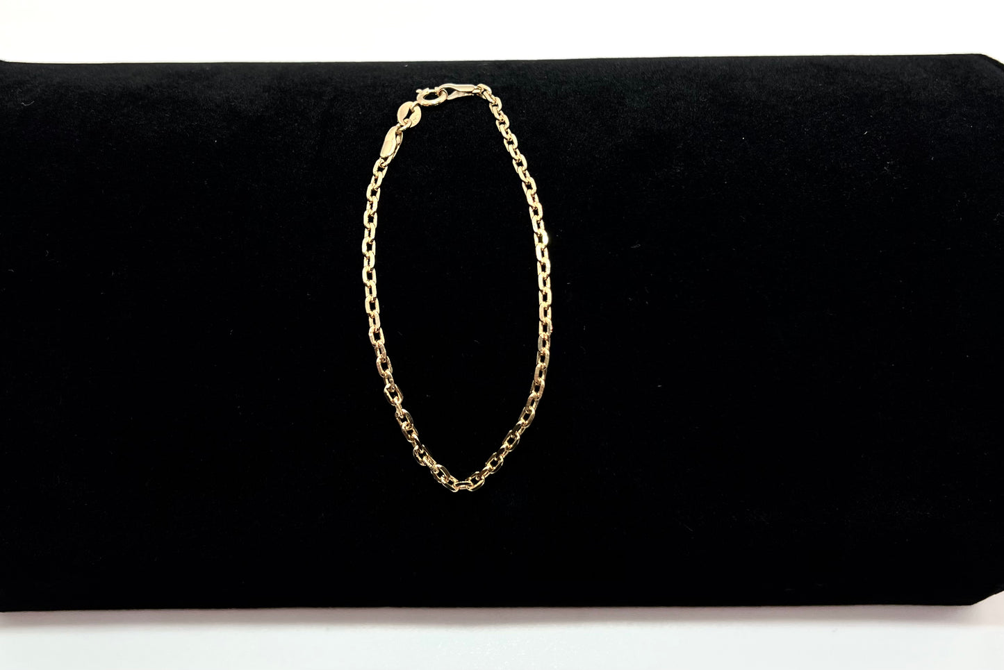 Diamond Cut Anchor Link Bracelet