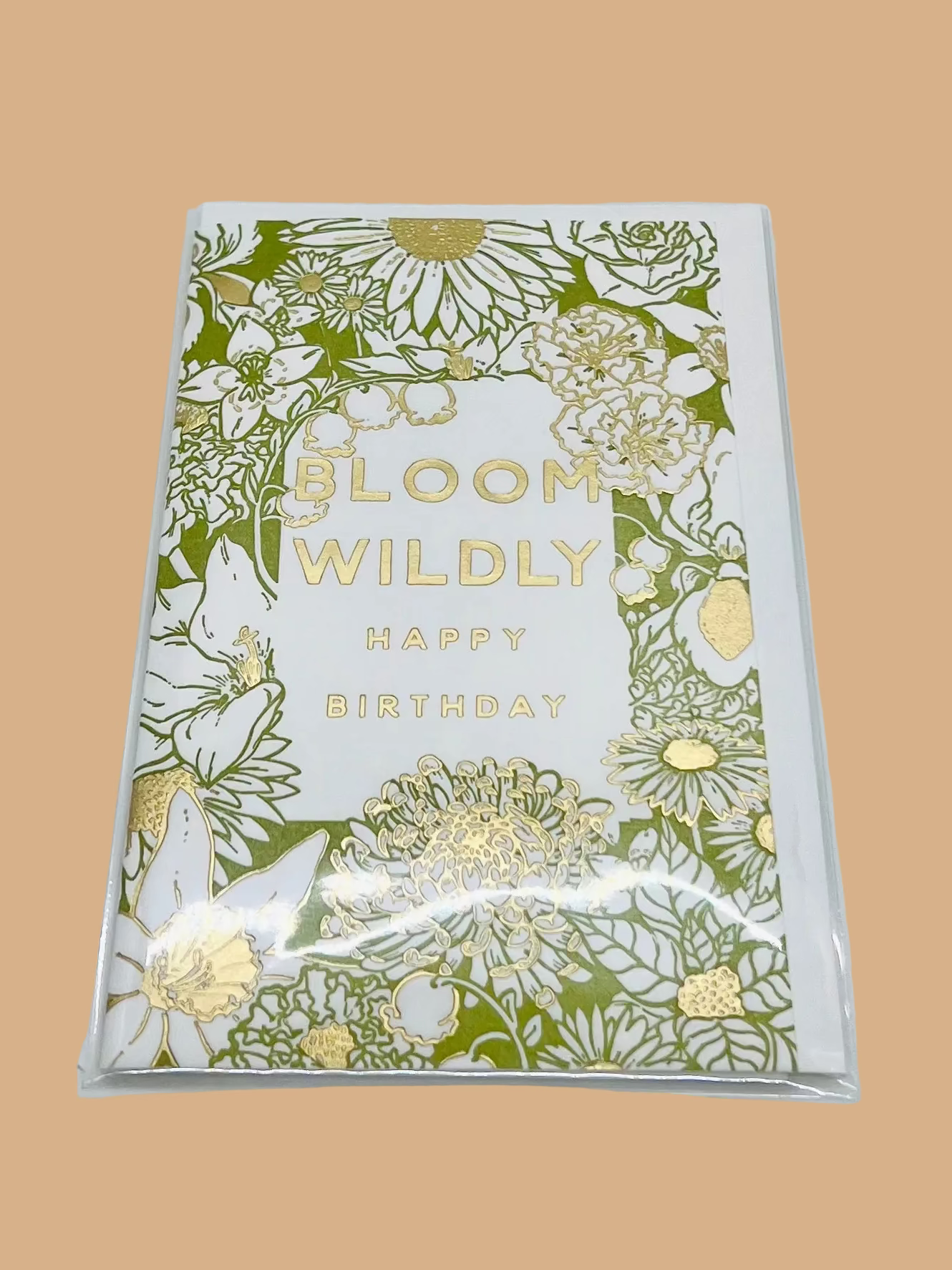 Bloom Wildly Birthday Card - Handmade