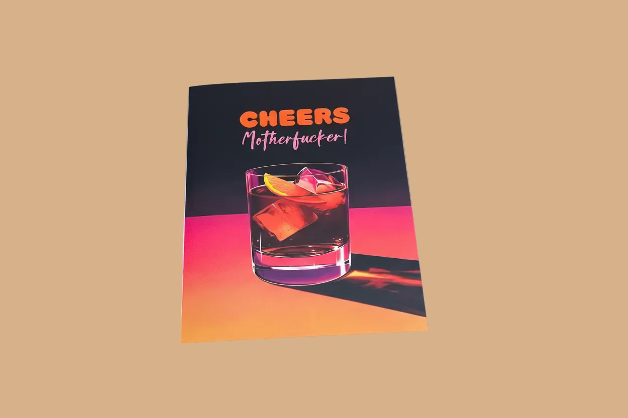 CHEERS Motherfucker! - Card