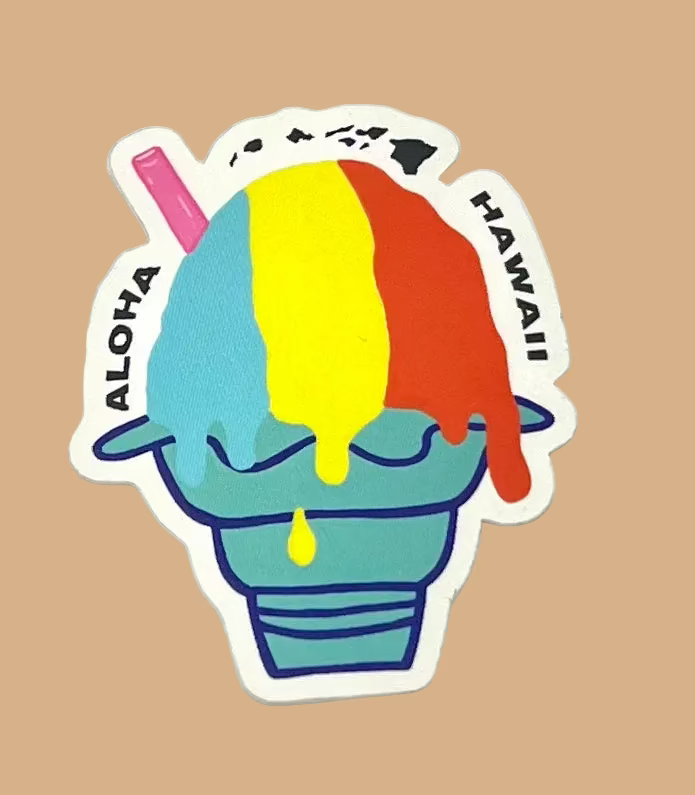 Shave Ice Sticker