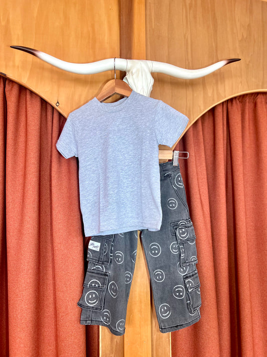 Kids Smiley Face Jeans
