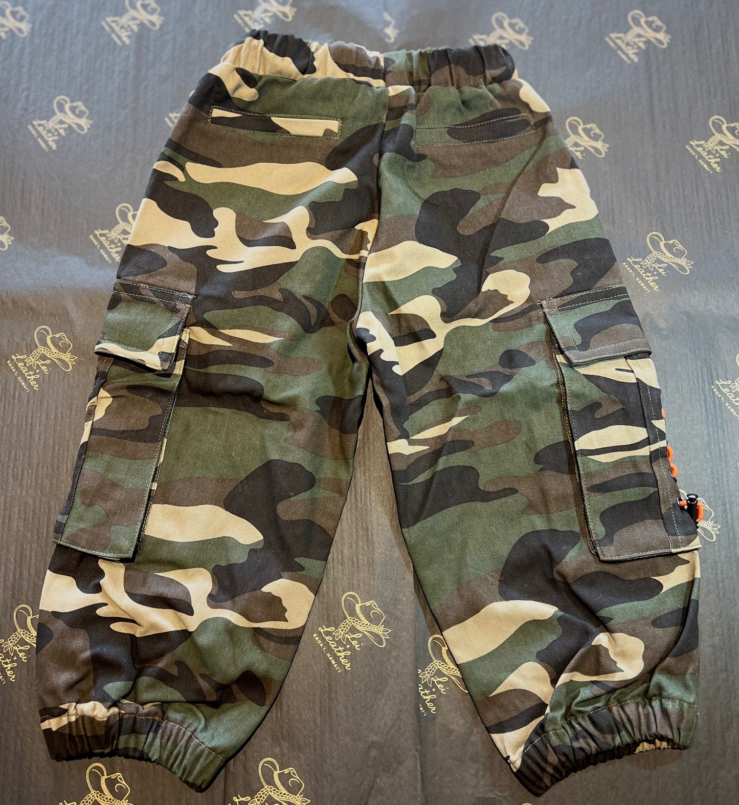 Kids Camo Cargo Pants
