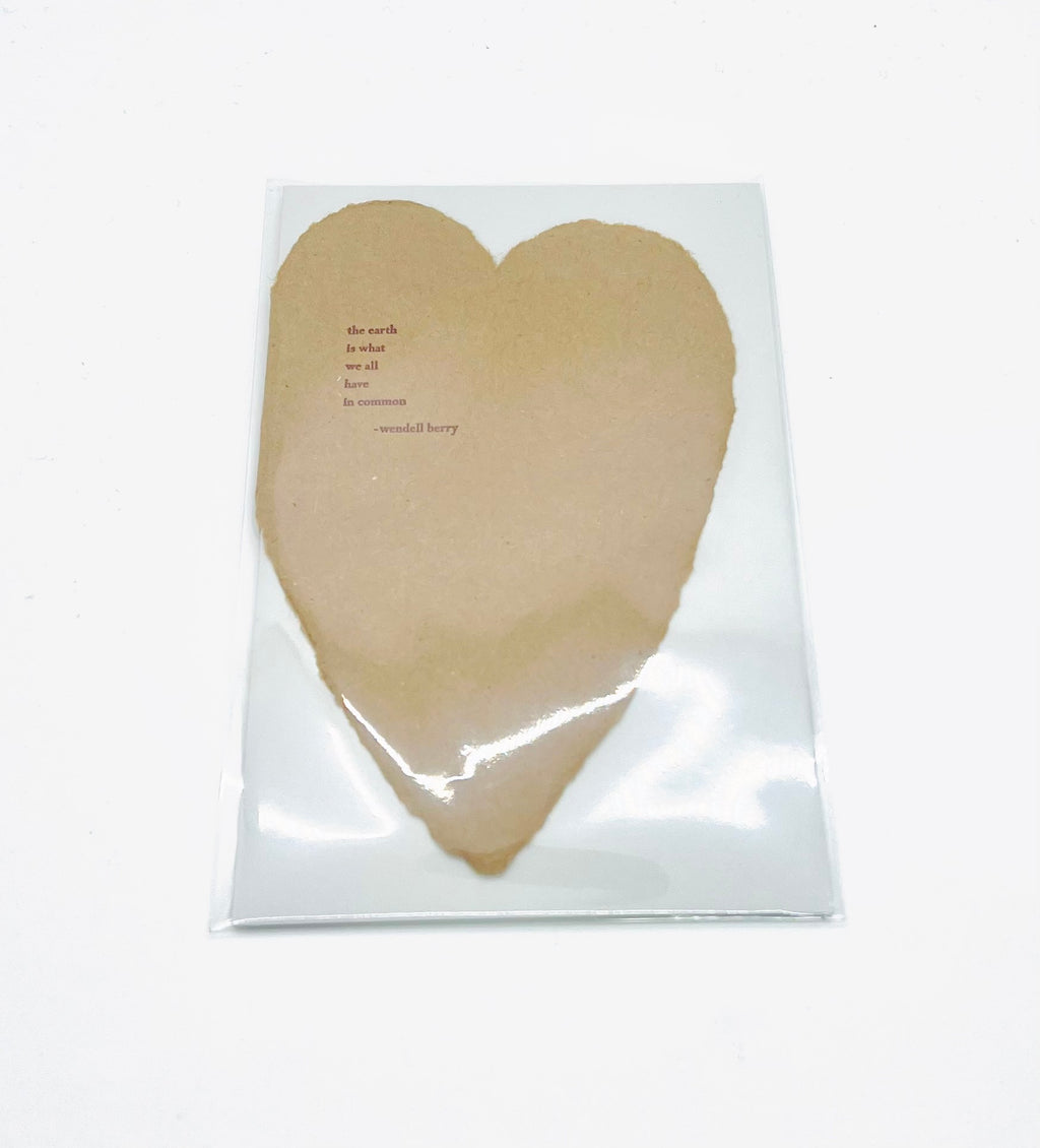 Big Heart Cards - Handmade