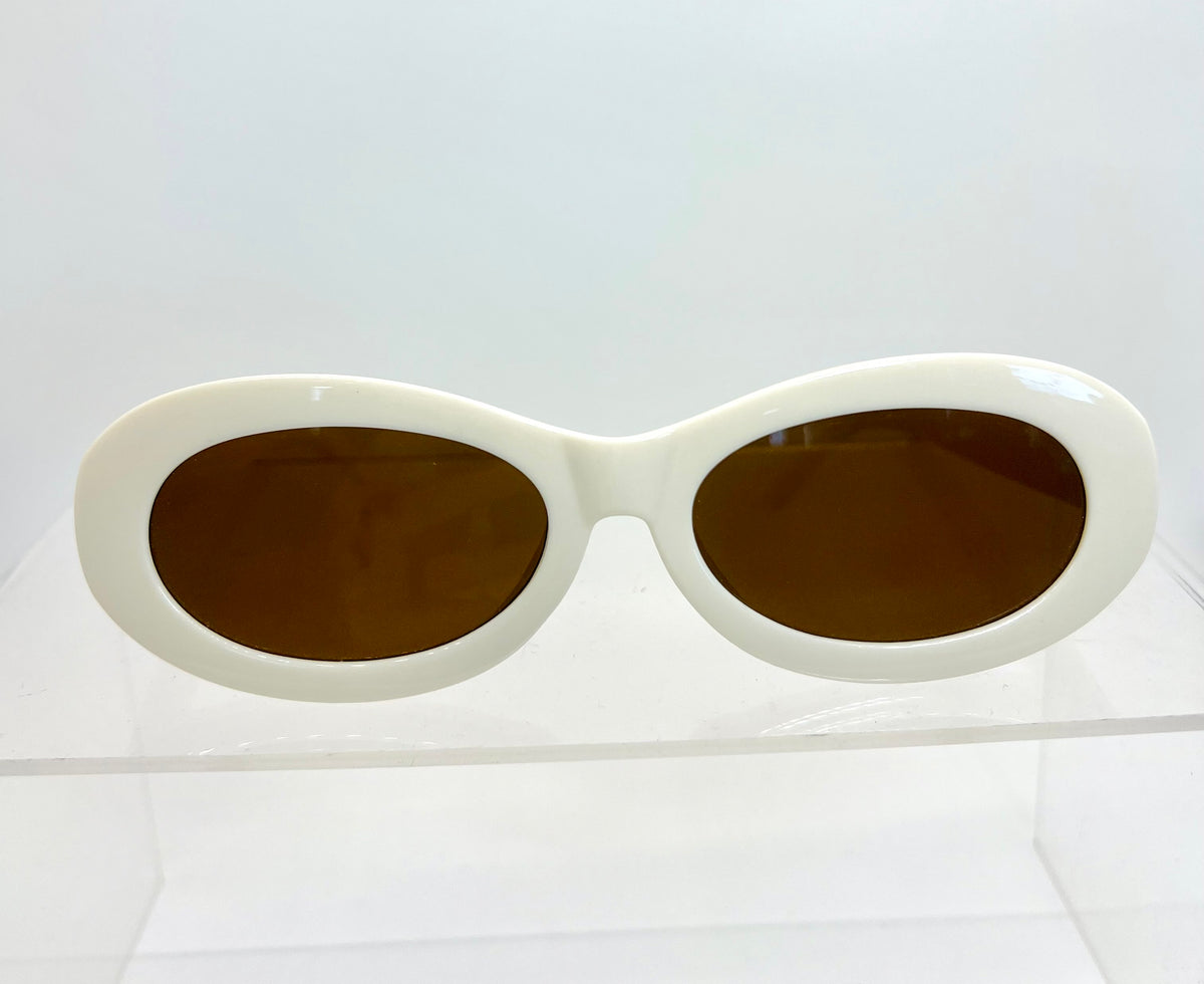 Kids Retro Oval Sunglasses