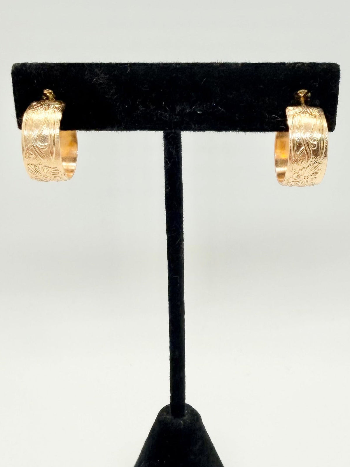 15mm Mini Wispy Chunky Hoop Earring’s- 14k GF