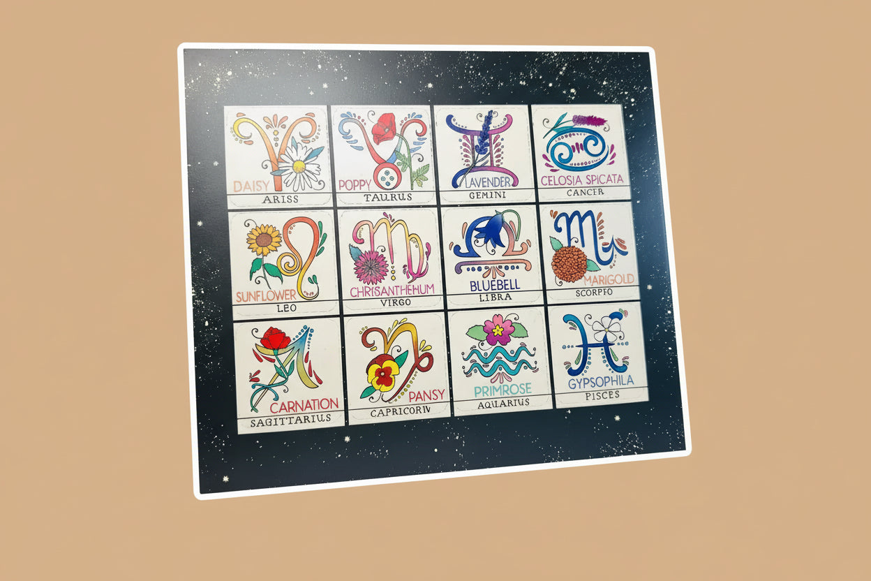 Zodiac Box - Flower Seed Balls