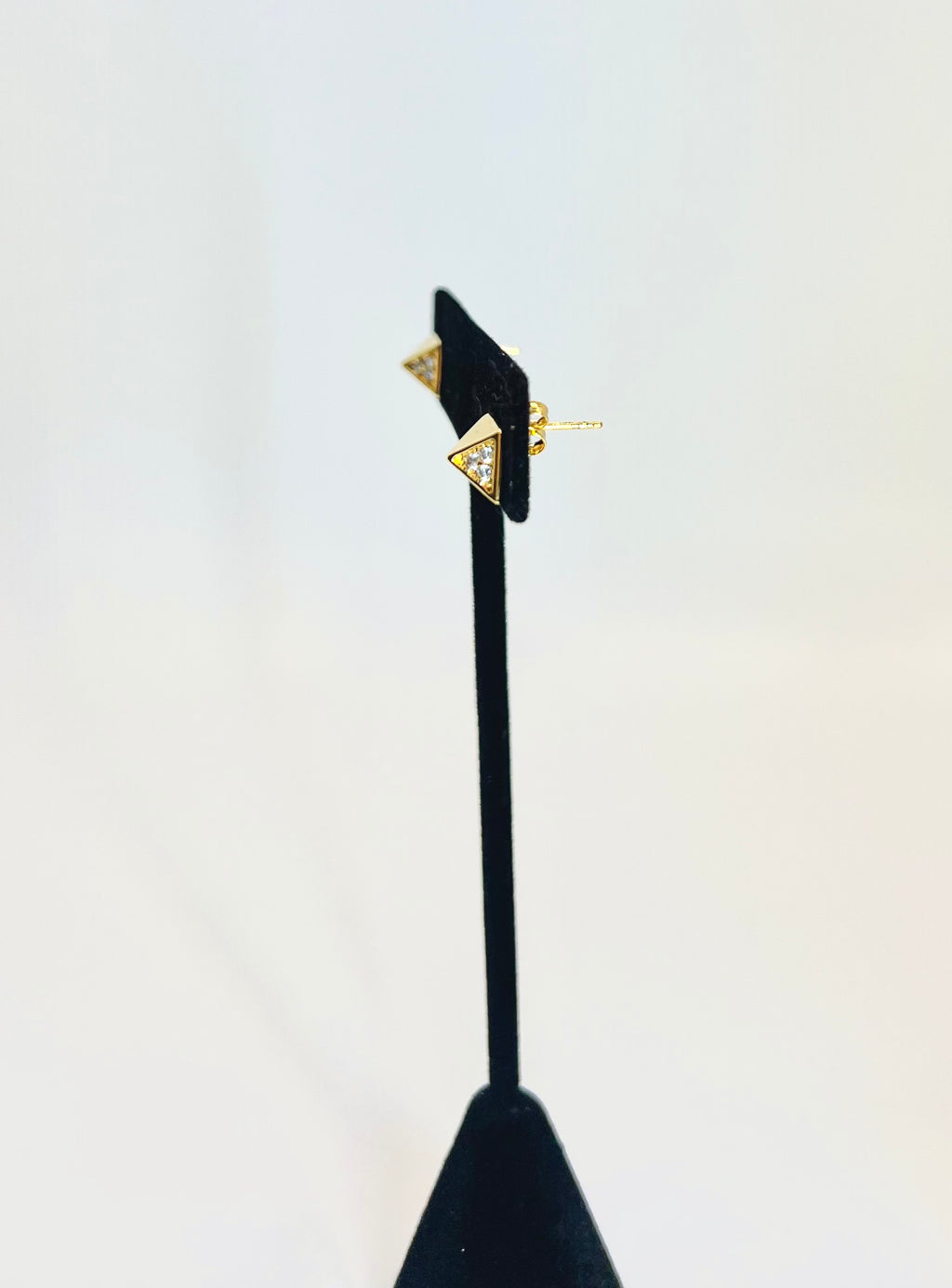 Pyramid CZ Stud
