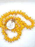 Puakenikeni Clay Flower Traditional Lei