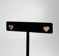 Diamond Shape CZ Stud