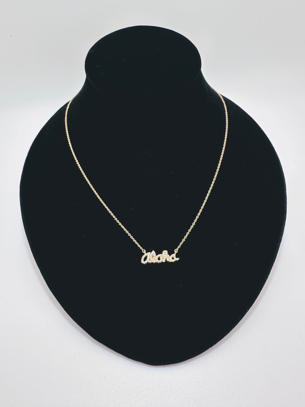 Diamond Aloha Necklace