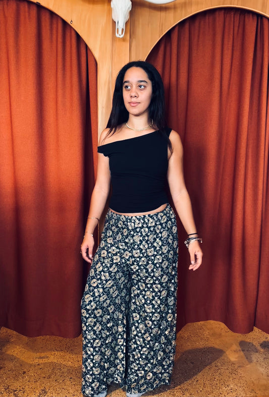 Tanea Wide Leg Cullote Pants