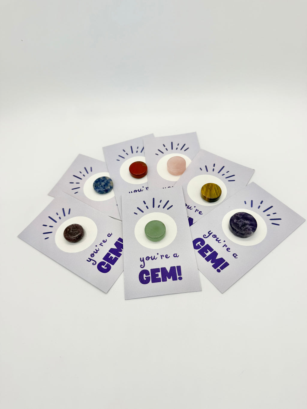 You’re a Gem - Mini Crystal Token Greeting Card