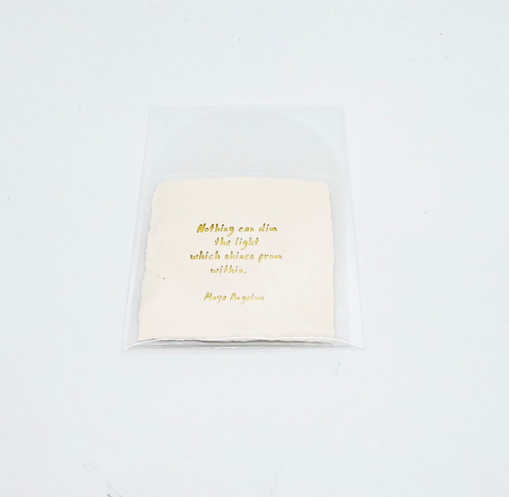 Small Square Cards - Handmade