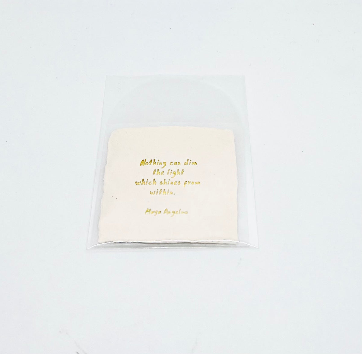 Small Square Cards - Handmade