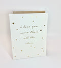 Stars I Love You Card