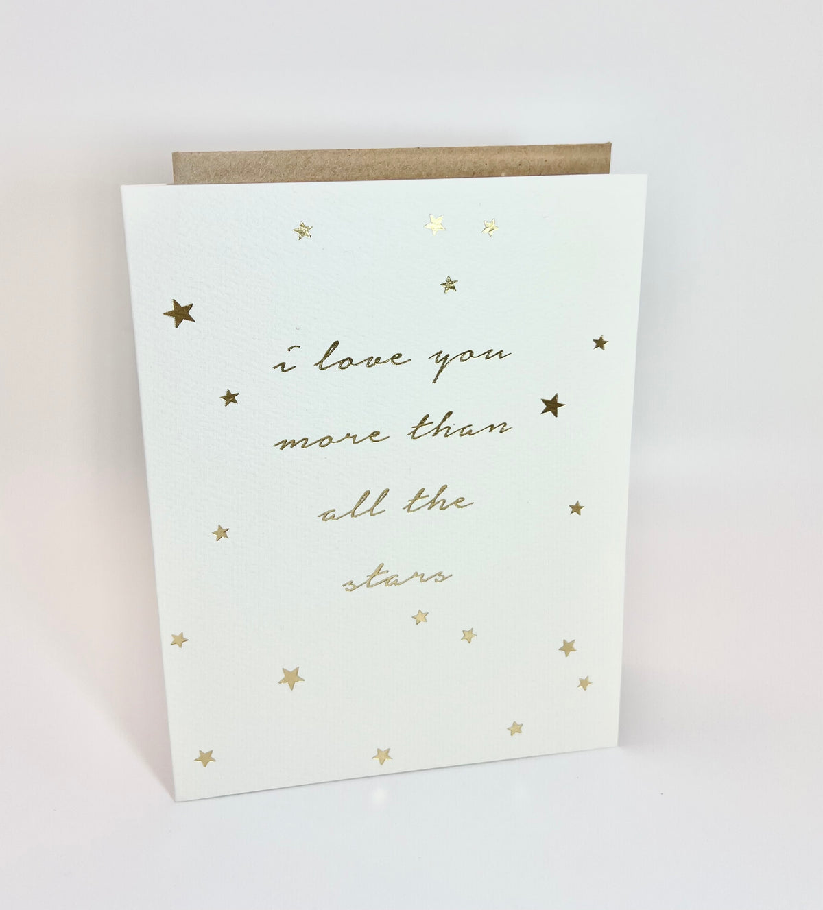Stars I Love You Card