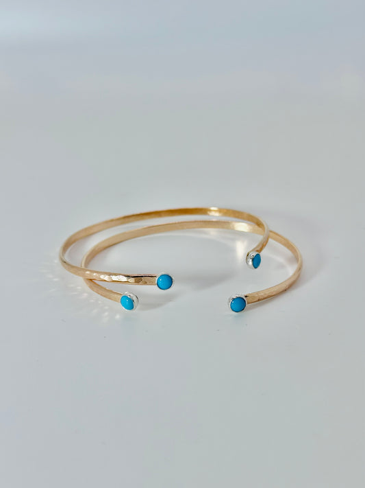 Open Wrap Cuffs - 14k GF