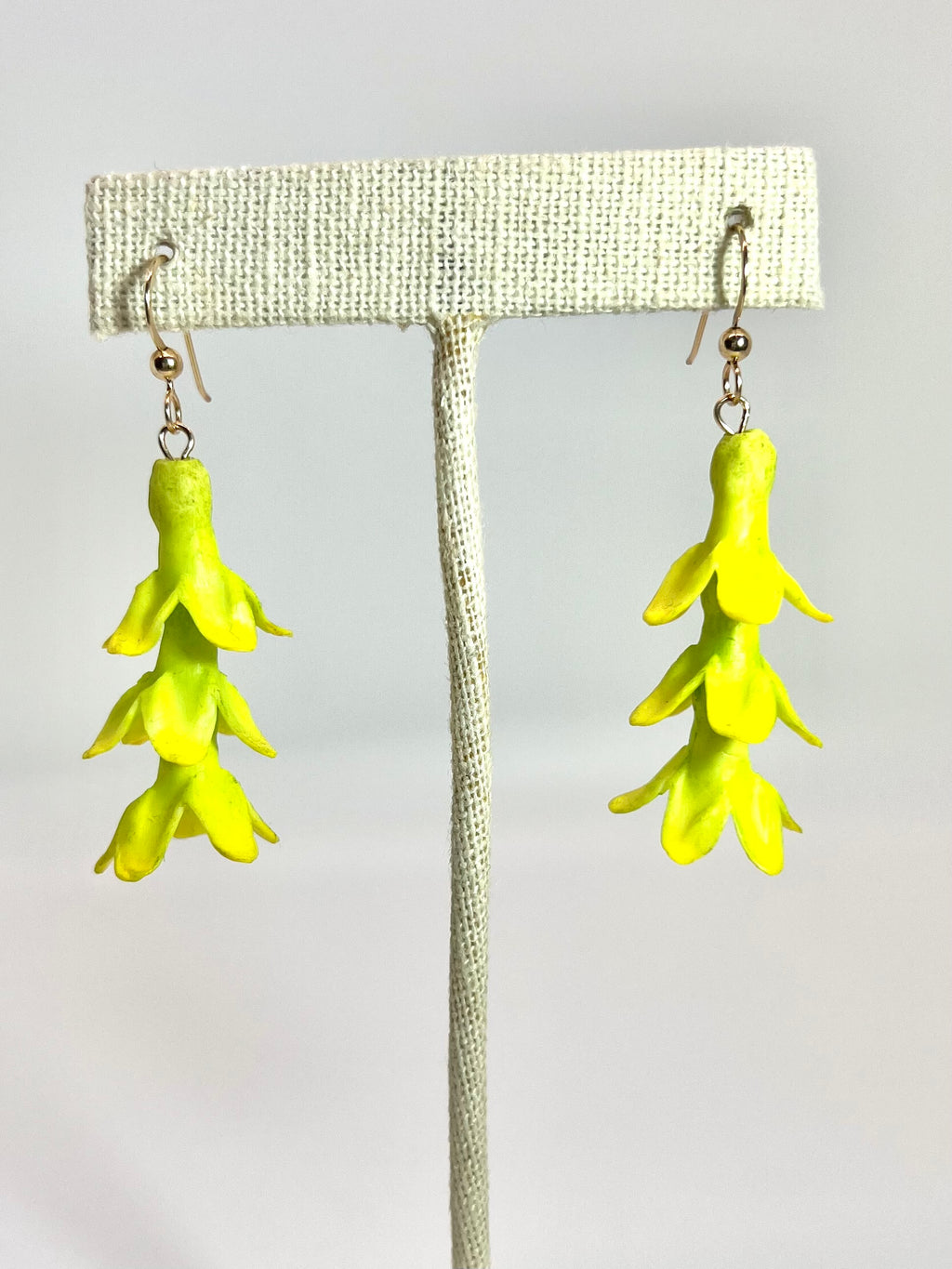 Clay Flower Stacked Earring’s - 14k GF