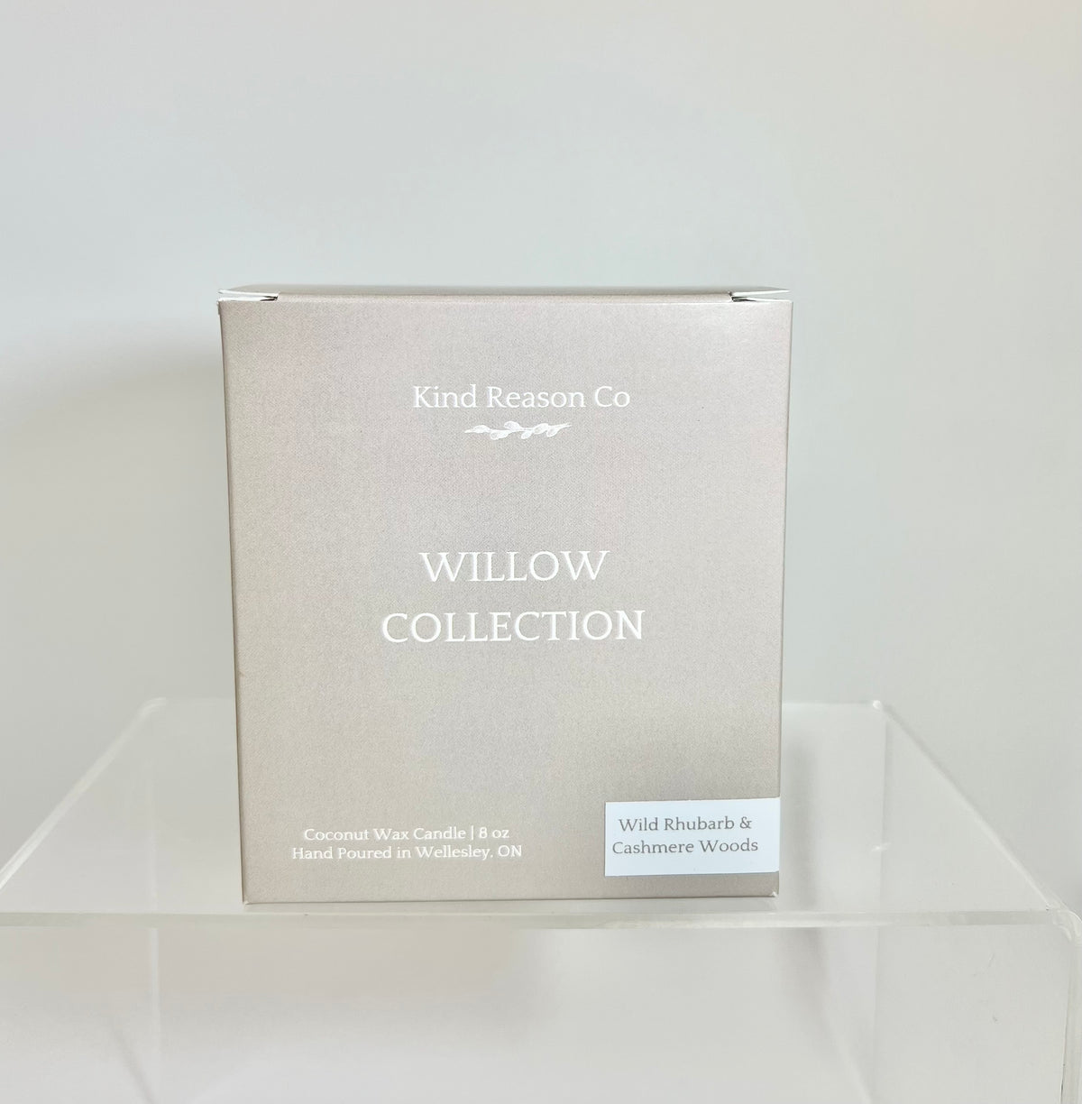 Wild Rhubarb & Cashmere Woods Candle