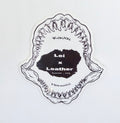 Kauai Jaws B&W - Logo Sticker