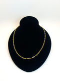 Short Link Paperclip Chain 18kGF