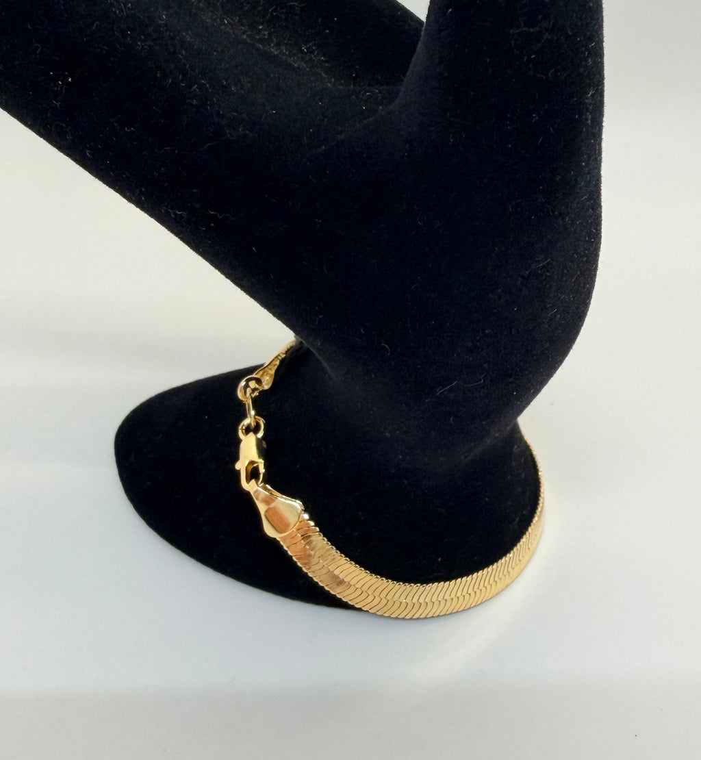 6mm Herringbone Bracelet