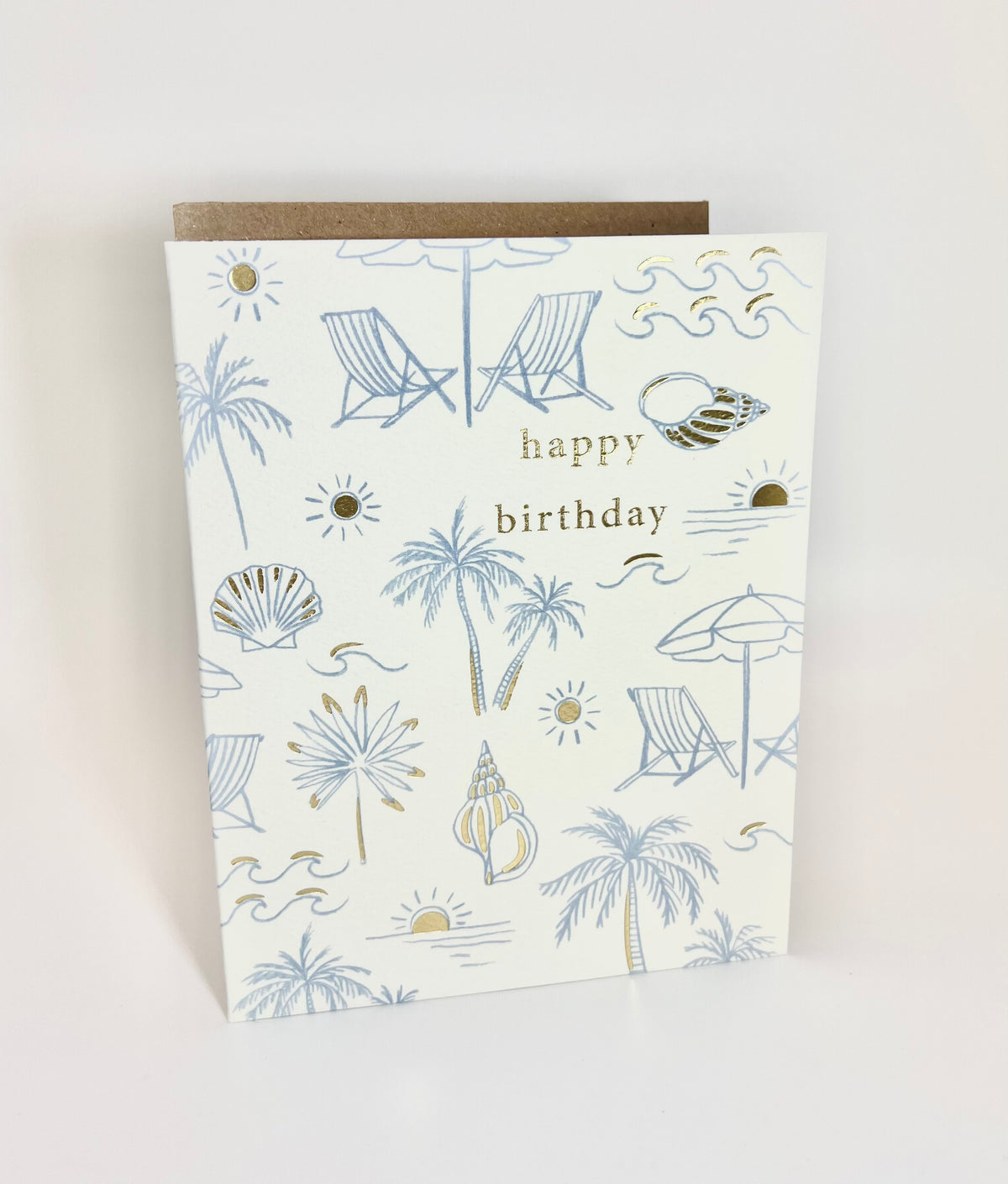 Beachy Birthday Card
