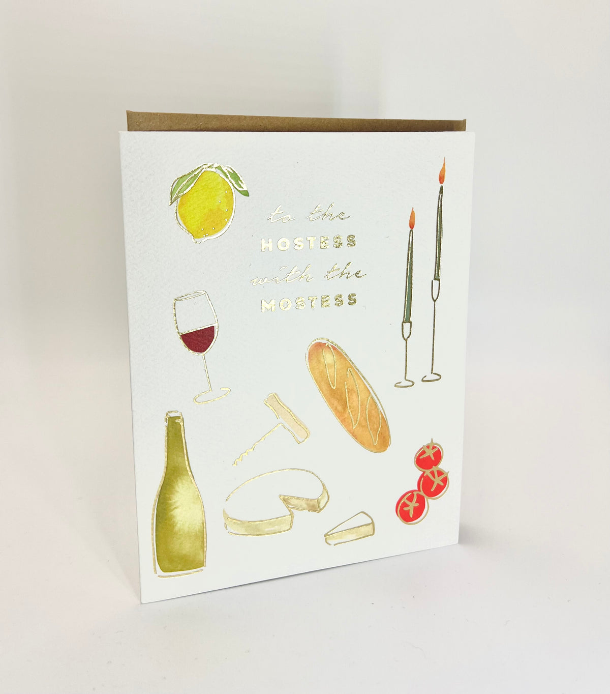Hostess With The Mostess Card