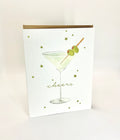 Cheers Martini Card