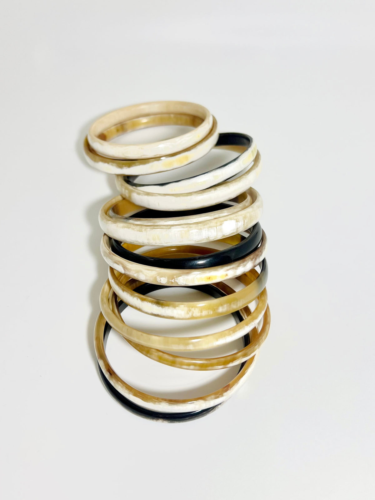 Horn Bangle Thin