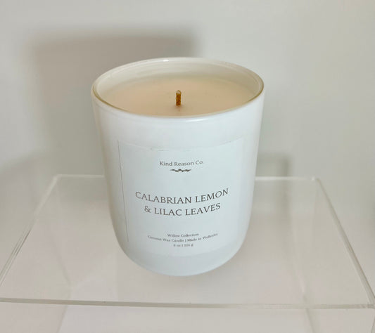 Calabrian Lemon Lilac Leaves Candle