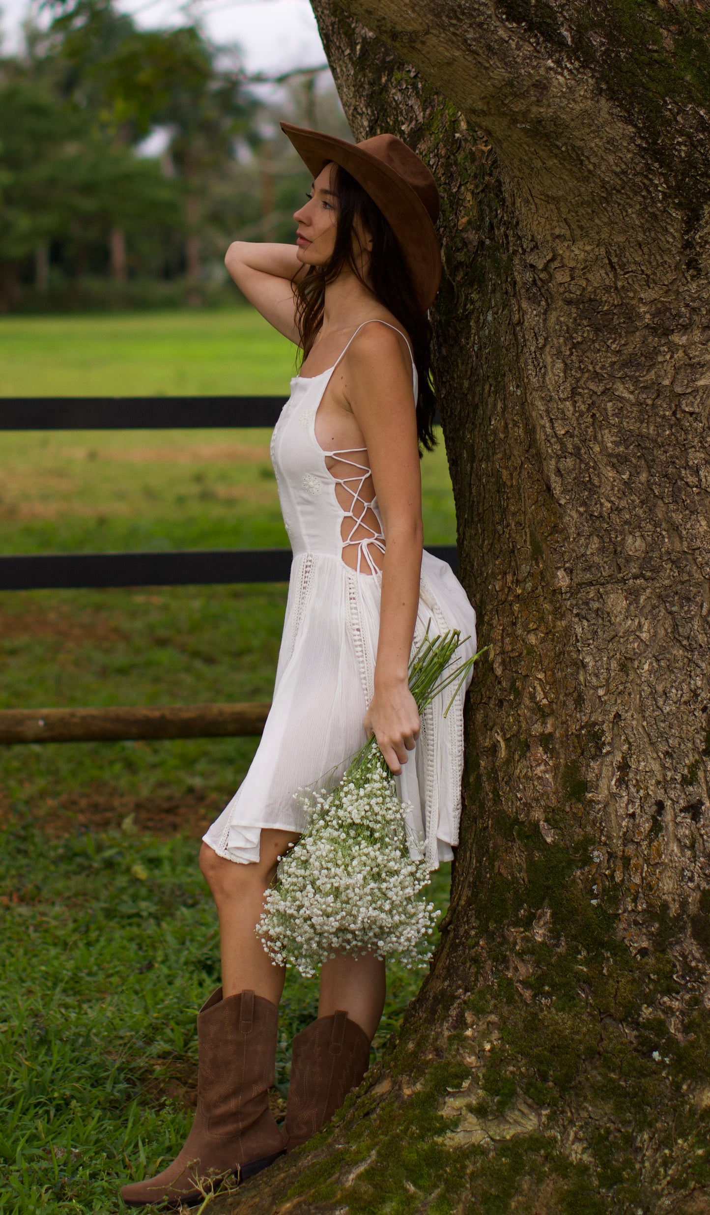 Sugar Mini Dress - White