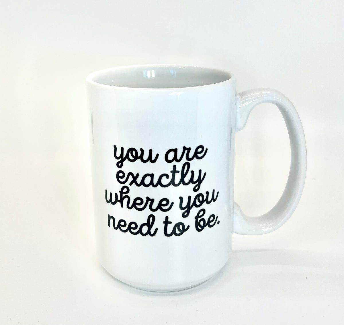 Exactly Where You Need To Be Mug