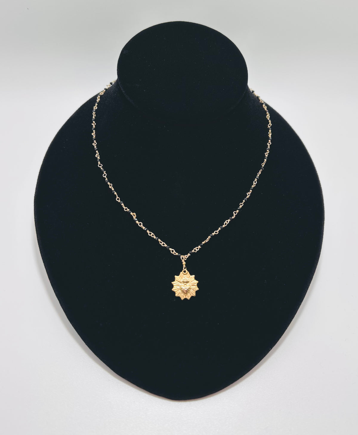 Heart On Fire Necklace - 14k GF