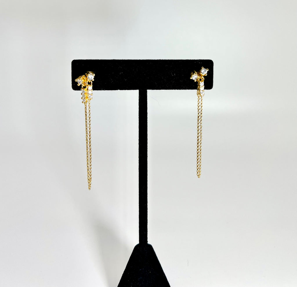 Double Piercing w/ Chain