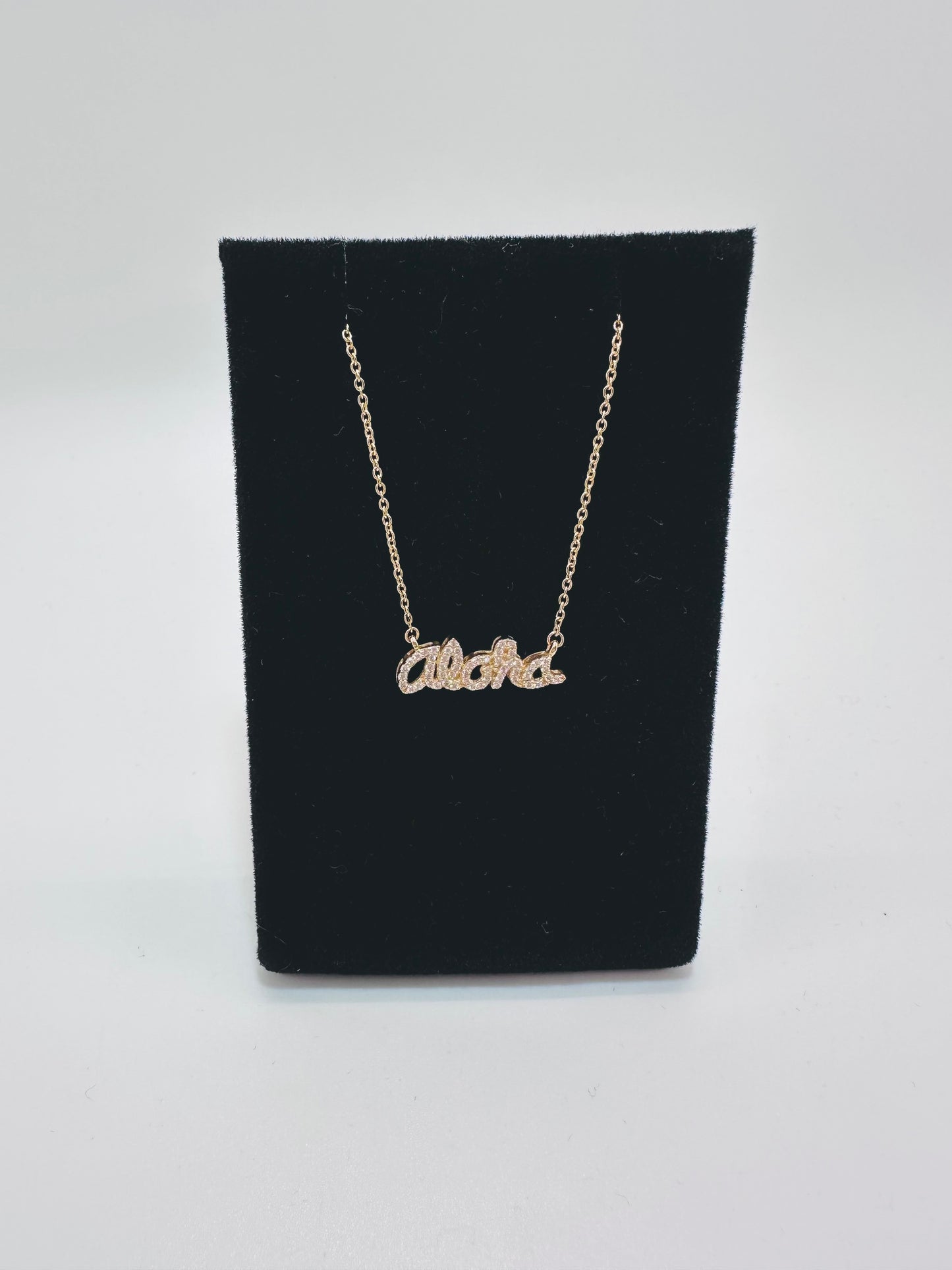 Diamond Aloha Necklace